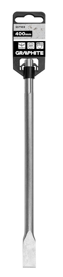 Dłuto płaskie SDS Max 25 x 18 x 400 mm Dłuto płaskie SDS Max 25 x 18 x 400 mm
