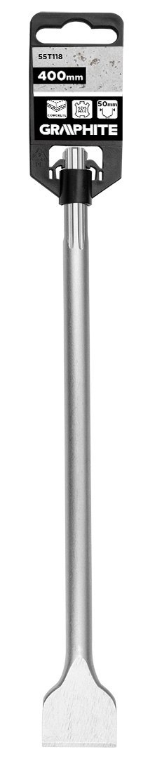 Dłuto płaskie SDS Max 50 x 18 x 400 mm Dłuto płaskie SDS Max 50 x 18 x 400 mm