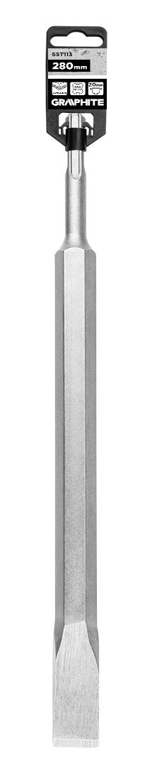 Dłuto płaskie SDS Plus 20 x 17 x 280 mm Dłuto płaskie SDS Plus 20 x 17 x 280 mm