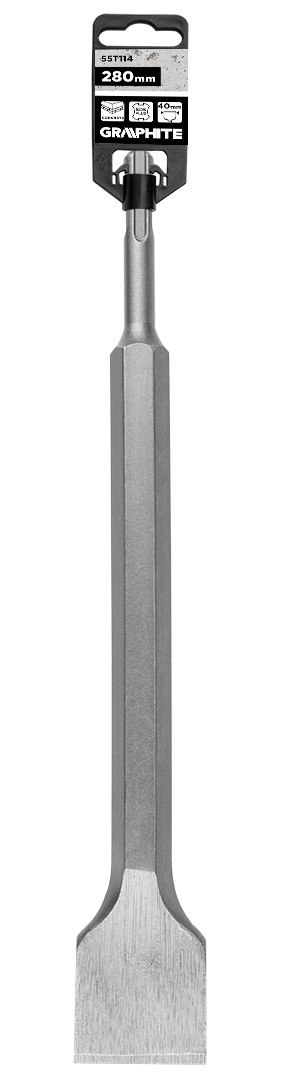Dłuto płaskie SDS Plus 40 x 17 x 280 mm Dłuto płaskie SDS Plus 40 x 17 x 280 mm