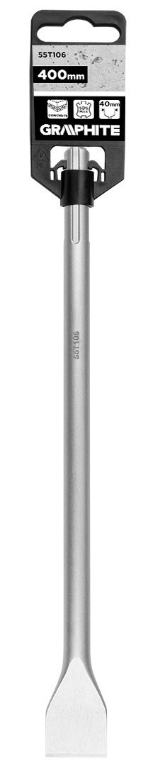 Dłuto płaskie łopatkowe SDS Max 40 x 18 x 400 mm Dłuto płaskie łopatkowe SDS Max 40 x 18 x 400 mm