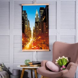 Grzejnik na podczerwień - giętki panel grzewczy 430W TRIO wzór 2 manhattan, wymiary 100x57cm z regulatorem