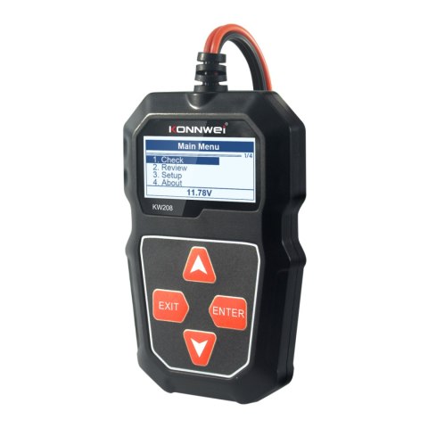 Miernik baterii Konnwei KW208 Miernik baterii Konnwei KW208