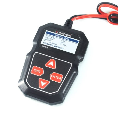 Miernik baterii Konnwei KW208 Miernik baterii Konnwei KW208