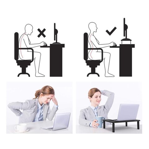 Podstawka pod monitor / laptop Maclean, 13-32", MC-946 Podstawka pod monitor / laptop Maclean, 13-32", MC-946