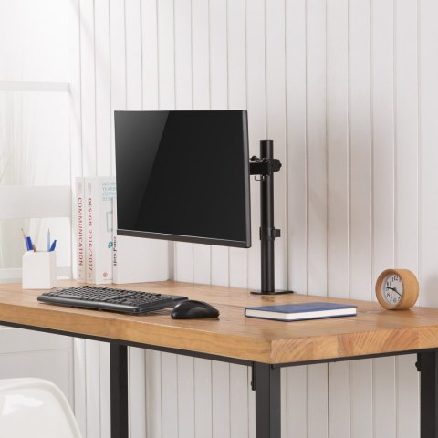Uchwyt biurkowy do monitora LCD Maclean, podwójne ramię, VESA 75x75 oraz 100x100, 17-32", 8kg, MC-883 Uchwyt biurkowy do monitora LCD Maclean, podwójne ramię, VESA 75x75 oraz 100x100, 17-32", 8kg, MC-883