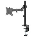 Uchwyt biurkowy do monitora LCD Maclean, podwójne ramię, VESA 75x75 oraz 100x100, 17-32", 8kg, MC-883