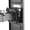 Uchwyt do telewizora Maclean, max VESA 600x400, 37-85", 60kg, czarny, MC-881