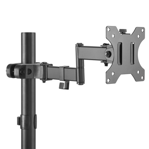 Uchwyt monitora na rurkę / słupek 28-60mm Maclean, podwójne składane ramię, 17-32'', 8kg max, MC-984 Uchwyt monitora na rurkę / słupek 28-60mm Maclean, podwójne składane ramię, 17-32'', 8kg max, MC-984
