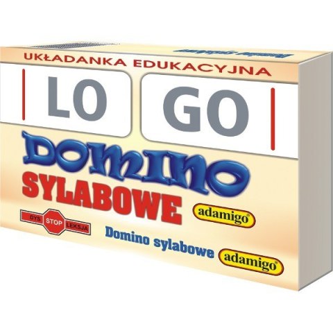 Gra domino sylabowe logo Gra domino sylabowe logo