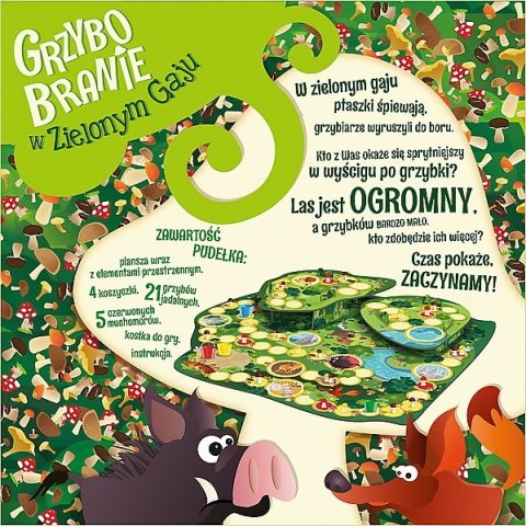Gra grzybobranie w zielonym gaju Gra grzybobranie w zielonym gaju