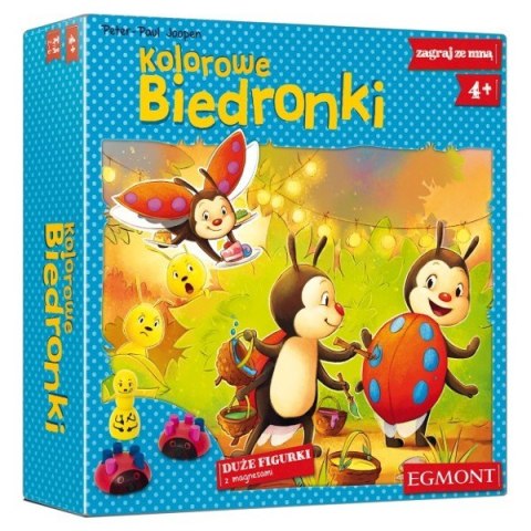 Gra kolorowe biedronki zagraj ze mną Gra kolorowe biedronki zagraj ze mną