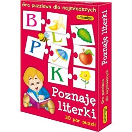 Gra puzzlowa poznaję literki