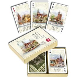 Karty kraków akwarele 2 x 55 listków