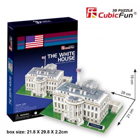 Puzzle 3d biały dom Puzzle 3d biały dom