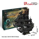 Puzzle 3d duży zestaw okręt piracki zemsta królow