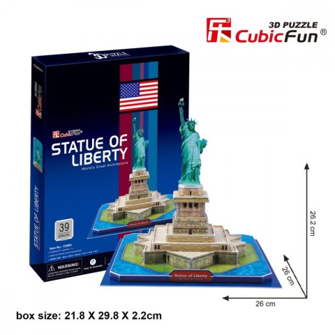Puzzle 3d statua wolności Puzzle 3d statua wolności