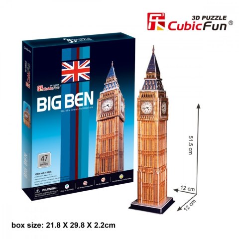 Puzzle 3d zegar big ben Puzzle 3d zegar big ben