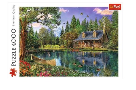 Puzzle 4000 elementów popołudniowa sielanka Puzzle 4000 elementów popołudniowa sielanka