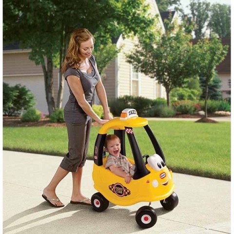 Samochód cozy coupe żółty taxi Samochód cozy coupe żółty taxi