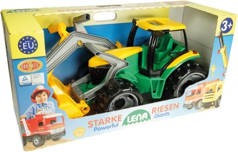 Traktor spychacz + koparka opakowanie Traktor spychacz + koparka opakowanie