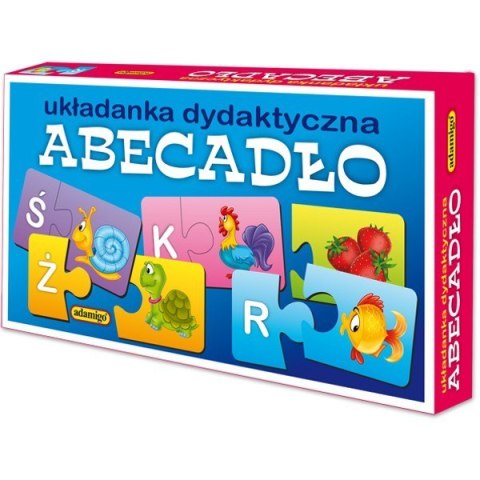 Układanka puzzlowa abecadło Układanka puzzlowa abecadło