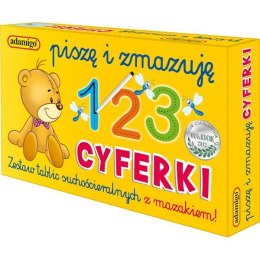 Zestaw piszę i zmazuję cyferki