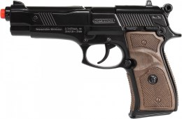 Gonher metalowy pistolet policyjny 8 naboi
