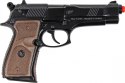 Gonher metalowy pistolet policyjny 8 naboi