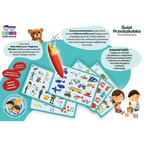 Gra Świat przedszkolaka magiczny ołówek Gra Świat przedszkolaka magiczny ołówek