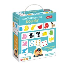 Gra domino kolory