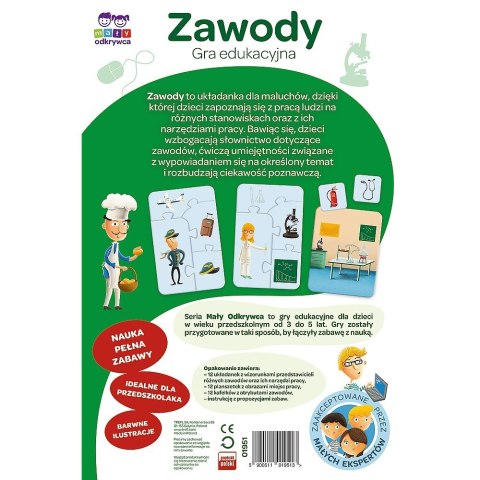 Gra edukacyjna zawody Gra edukacyjna zawody