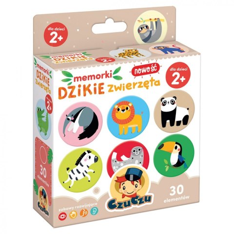 Gra memorki dzikie zwierzęta Gra memorki dzikie zwierzęta