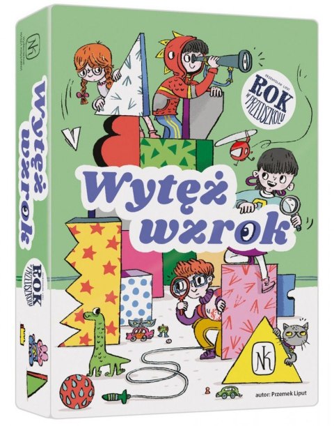 Gra wytęż wzrok rok w przedszkolu