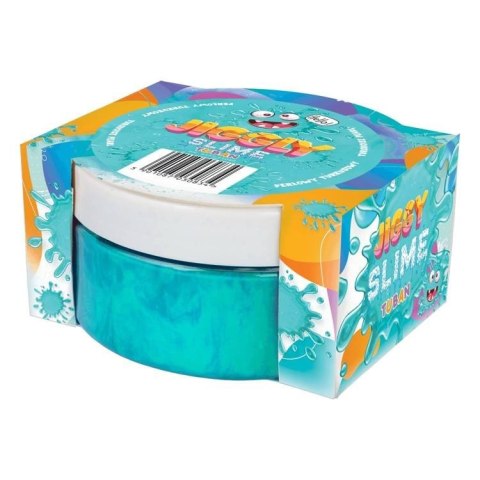 Jiggly slime - turkusowy perłowy 200g Jiggly slime - turkusowy perłowy 200g