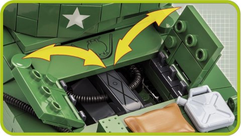 Klocki sherman m4a3e2 jumbo Klocki sherman m4a3e2 jumbo