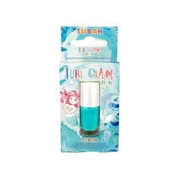 Lakier tubi glam - turkusowy perłowy