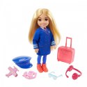 Lalka barbie chelsea kariera lalka pilotka