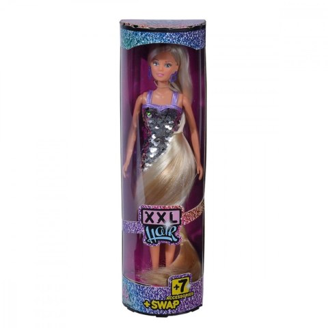 Lalka steffi długowłosa xxl hair z cekinami Lalka steffi długowłosa xxl hair z cekinami