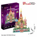 Puzzle 3d led katedra Św. bazylego