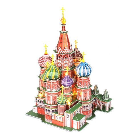 Puzzle 3d led katedra Św. bazylego Puzzle 3d led katedra Św. bazylego