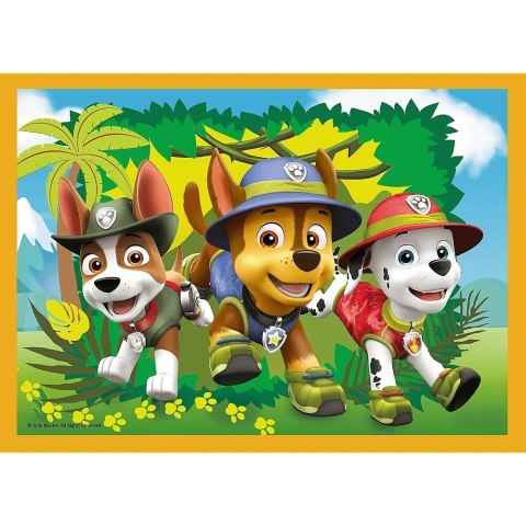 Puzzle 4w1 wakacyjny psi patrol Puzzle 4w1 wakacyjny psi patrol