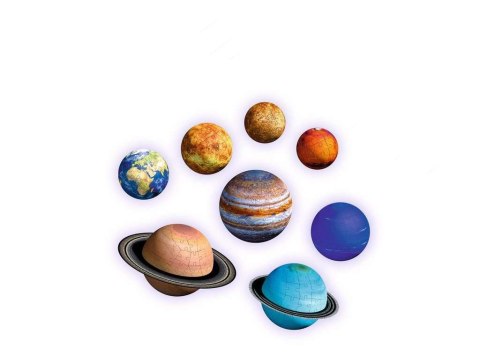 Puzzle 522 elementy 3d układ planetarny Puzzle 522 elementy 3d układ planetarny
