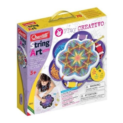 Wyszywanka string art mandala Wyszywanka string art mandala