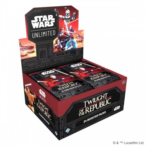 Gra star wars: unlimited - twilight of the republic - booster box (24)