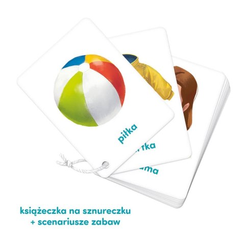 Karty obrazkowe na sznurku - pierwsze słowa Karty obrazkowe na sznurku - pierwsze słowa