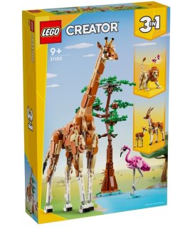 Klocki creator 31150 dzikie zwierzęta z safari