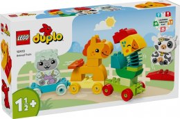 Klocki duplo 10412 pociąg ze zwierzątkami