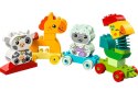 Klocki duplo 10412 pociąg ze zwierzątkami