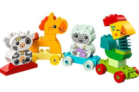 Klocki duplo 10412 pociąg ze zwierzątkami Klocki duplo 10412 pociąg ze zwierzątkami